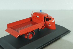 Tempo Hanseat Planetwagen "150 years Berline fire brigade" 1955, Fire Truck, red, 02214, Schuco 1:43