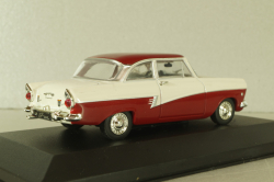 Ford Taunus 17M (P2) white/red, WB190, WhiteBox 1:43