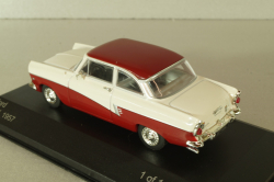 Ford Taunus 17M (P2) white/red, WB190, WhiteBox 1:43