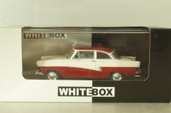 Ford Taunus 17M (P2) white/red, WB190, WhiteBox 1:43