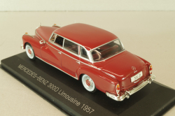 Mercedes-Benz 300 D Limousine (W189) 1957, red, 147358, WhiteBox 1:43