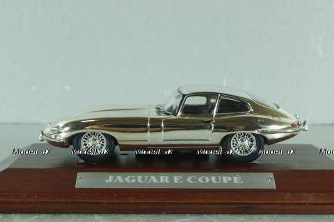 Jaguar E-Type 1961, chrome, Atlas 1:43