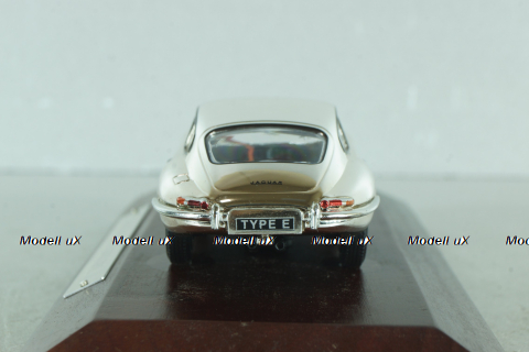 Jaguar E-Type 1961, chrome, Atlas 1:43