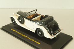 Alvis 4.3 Litre Drophead Convertible 1938, white/black, MUS065, IXOMuseum 1:43