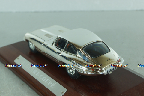Jaguar E-Type 1961, chrome, Atlas 1:43