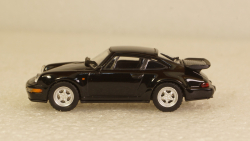 Porsche 911 Turbo 1990 black, 870069104, Minichamps 1:87
