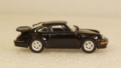 Porsche 911 Turbo 1990 black, 870069104, Minichamps 1:87