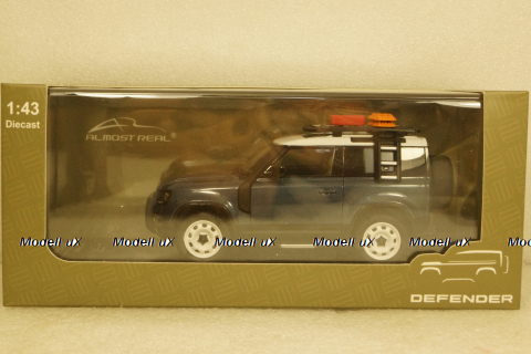 Land Rover Defender 90 2020 Tasman Blue, ALM410702, Almost Real 1:43