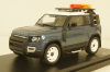Land Rover Defender 90 2020 Tasman Blue, ALM410702, Almost Real 1:43