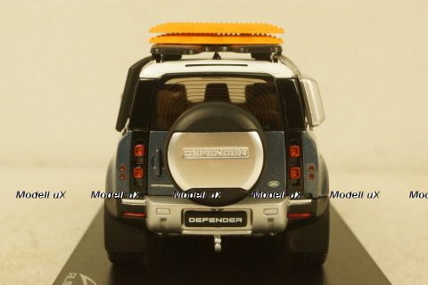 Land Rover Defender 90 2020 Tasman Blue, ALM410702, Almost Real 1:43