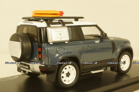 Land Rover Defender 90 2020 Tasman Blue, ALM410702, Almost Real 1:43