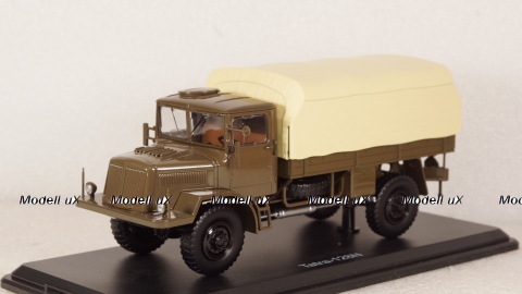 Tatra-128N бортовой с тентом, SSM1366, SSM 1:43