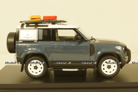 Land Rover Defender 90 2020 Tasman Blue, ALM410702, Almost Real 1:43
