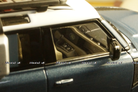 Land Rover Defender 90 2020 Tasman Blue, ALM410702, Almost Real 1:43