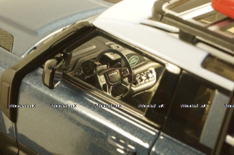 Land Rover Defender 90 2020 Tasman Blue, ALM410702, Almost Real 1:43