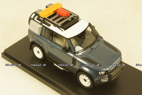 Land Rover Defender 90 2020 Tasman Blue, ALM410702, Almost Real 1:43