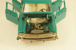 Газ-2402 Волга, такси, зеленая, Тантал/Радон  1:43