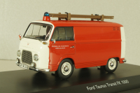 Ford Taunus Transit FK 1000 bus Feuerwehr Ober-Klingen 1965, 03199, Schuco 1:43