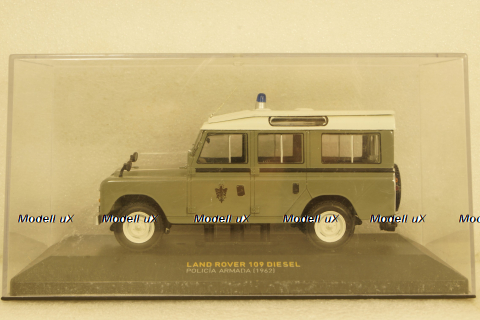 Land Rover 109 Diesel Policia Armada,  Altaya 1:43 