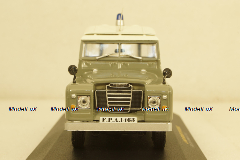 Land Rover 109 Diesel Policia Armada,  Altaya 1:43 