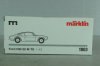 Ford OSI 20 M TS 1967 + Ford Capri 1969, silver, 1803, SET Marklin 1:43