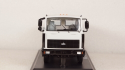 МАЗ-5337 бортовой, серый (поздний),  SSM1175, SSM 1:43