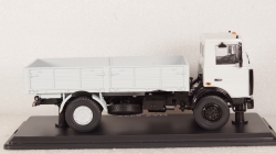 МАЗ-5337 бортовой, серый (поздний),  SSM1175, SSM 1:43