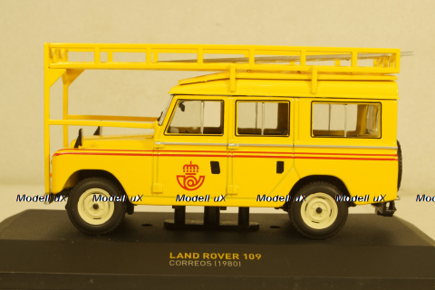 Land Rover 109 Correos 1980, yellow,  Altaya 1:43 Уценка!