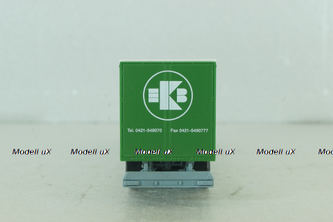 Mercedes Actros 1843 with semi trailer "Kieserling" green, 159456, Herpa 1:87