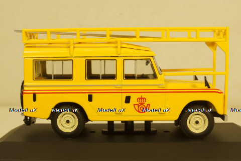 Land Rover 109 Correos 1980, yellow,  Altaya 1:43 Уценка!