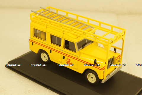 Land Rover 109 Correos 1980, yellow,  Altaya 1:43 Уценка!