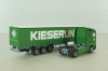 Mercedes Actros 1843 with semi trailer "Kieserling" green, 159456, Herpa 1:87