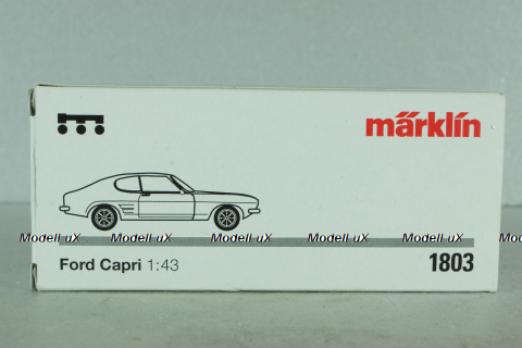 Ford OSI 20 M TS 1967 + Ford Capri 1969, silver, 1803, SET Marklin 1:43