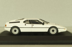 BMW M1 street 1978, white, 430025020, Minichamps 1:43