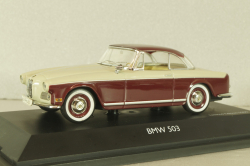 BMW 503 Coupe, red/white, 02246, Schuco 1:43 Уценка!