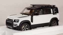 Land Rover Defender 110 with Roof Pack 2020 Fuji White, Almost Real 1:18