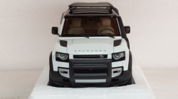 Land Rover Defender 110 with Roof Pack 2020 Fuji White, Almost Real 1:18