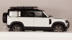 Land Rover Defender 110 with Roof Pack 2020 Fuji White, Almost Real 1:18