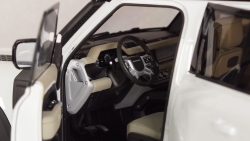 Land Rover Defender 110 with Roof Pack 2020 Fuji White, Almost Real 1:18
