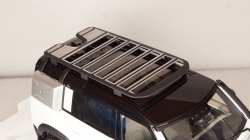 Land Rover Defender 110 with Roof Pack 2020 Fuji White, Almost Real 1:18