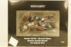 Yamaha YZR-M1 #T25 Test Valencia MotoGP 2016, Maverick Vinales, 182163925, Minichamps 1:18