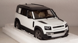 Land Rover Defender 110 with Roof Pack 2020 Fuji White, Almost Real 1:18