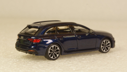 Audi RS4 Avant 2018 blue metallic, 870018211, Minichamps 1:87