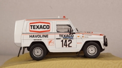 MERCEDES 280 GE # 142 - J. ICKX - C. BRASSEUR - DAKAR 1983, Norev 1:43 Уценка!