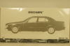 BMW 730i (E32) 1986 red, 100023007, Minichamps 1:18