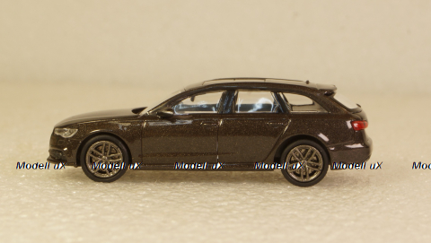 Audi A6 Avant 2018 brown metallic, 870018111, Minichamps 1:87