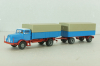 IFA H6 with trailer, blue, 7110, Brekina 1:87 