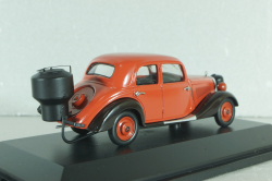 Mercedes-Benz 170V (W136) with Wood Gasifier 1937, red, 450246600, Schuco 1:43