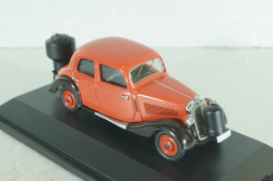 Mercedes-Benz 170V (W136) with Wood Gasifier 1937, red, 450246600, Schuco 1:43