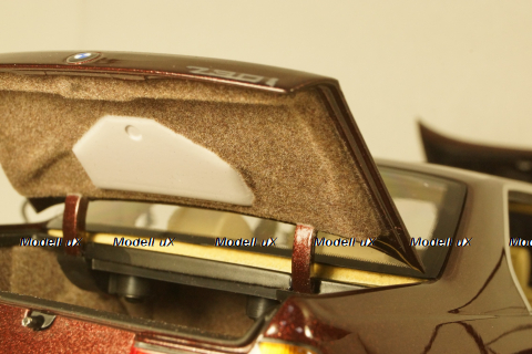 BMW 730i (E32) 1986 red, 100023007, Minichamps 1:18